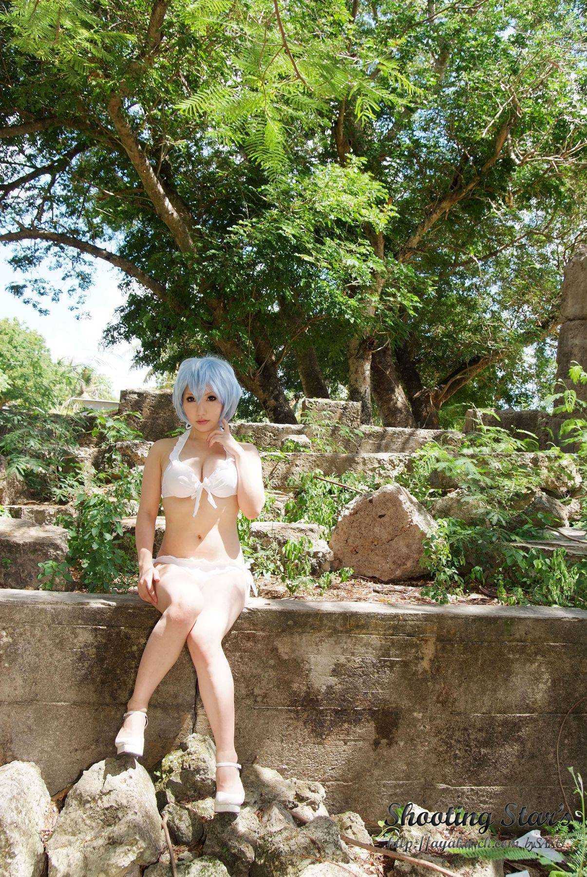 [Cosplay] 2013.03.26 Evangelion - Big Tits Rei Ayanami 1